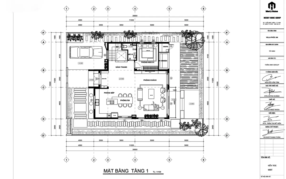 Mẫu nhà phố liền kề tiêu chuẩn