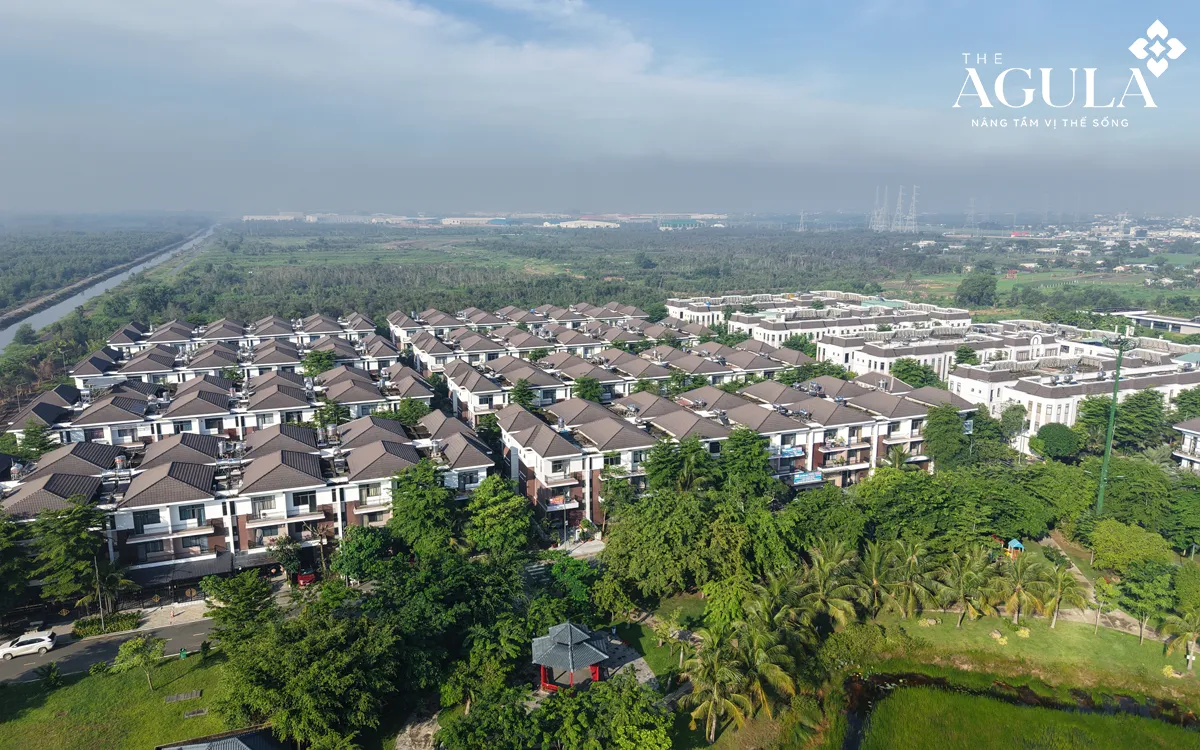 Nhà phố The Agula thuộc phân khu nào?